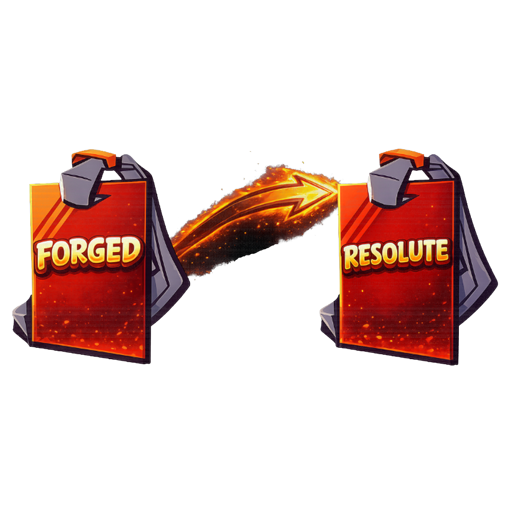 Forged to Resolute
