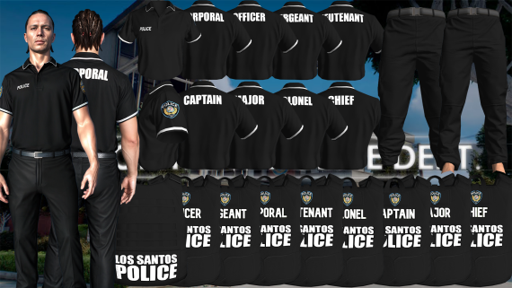 LSPD Golf Shirt v2 [M+F]