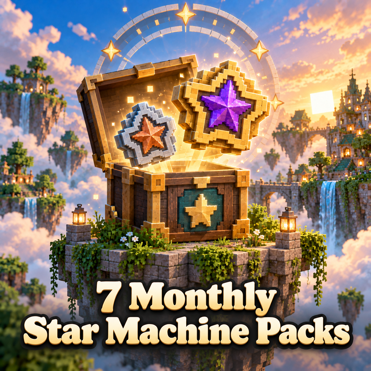 7 Monthly Star Machine Packs