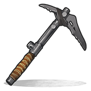 Krag's explosive pickaxe legendary