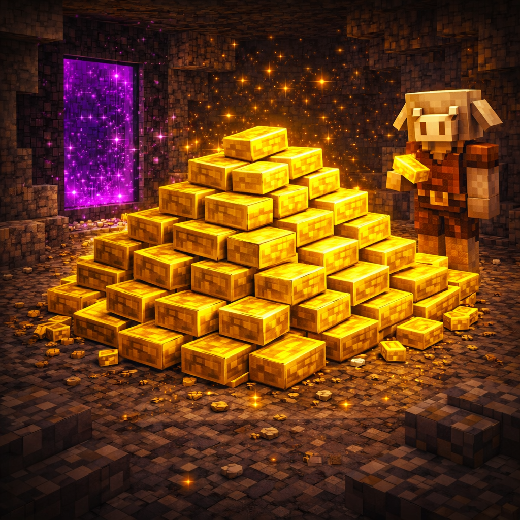 Gold Ingots x8