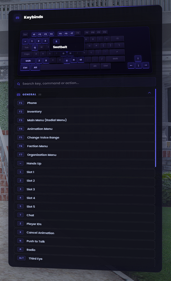 All-in-One Pause Menu Source Code [ESX, QB, QBOX, STANDALONE]