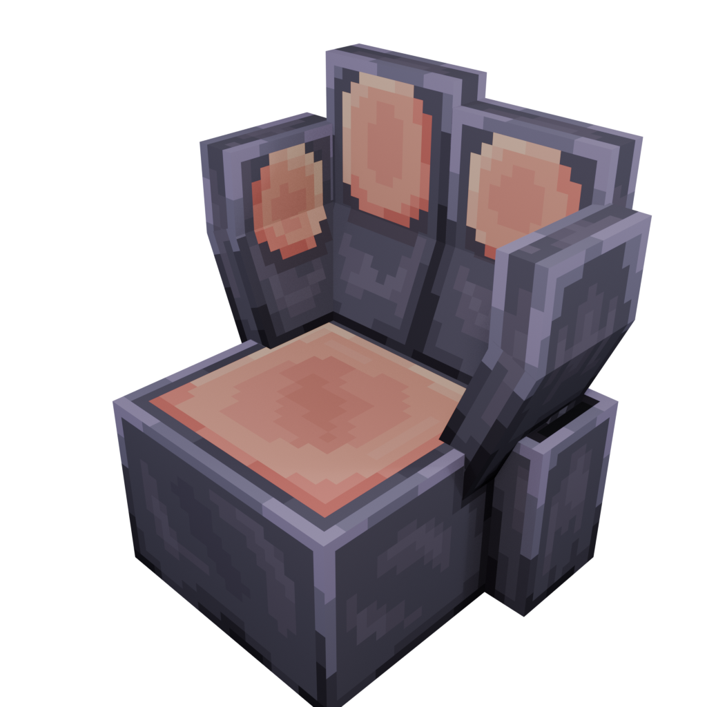 Cat Sofa — cosmetic Furniture v1 item on the NovaVoid Cat Civilization Minecraft server