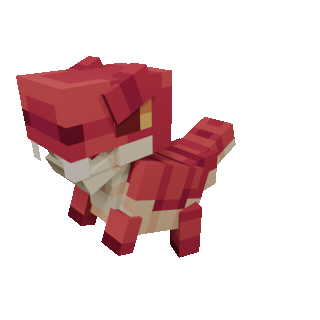 Angry T-Rex Plushie — cosmetic Plushies item on the NovaVoid Cat Civilization Minecraft server