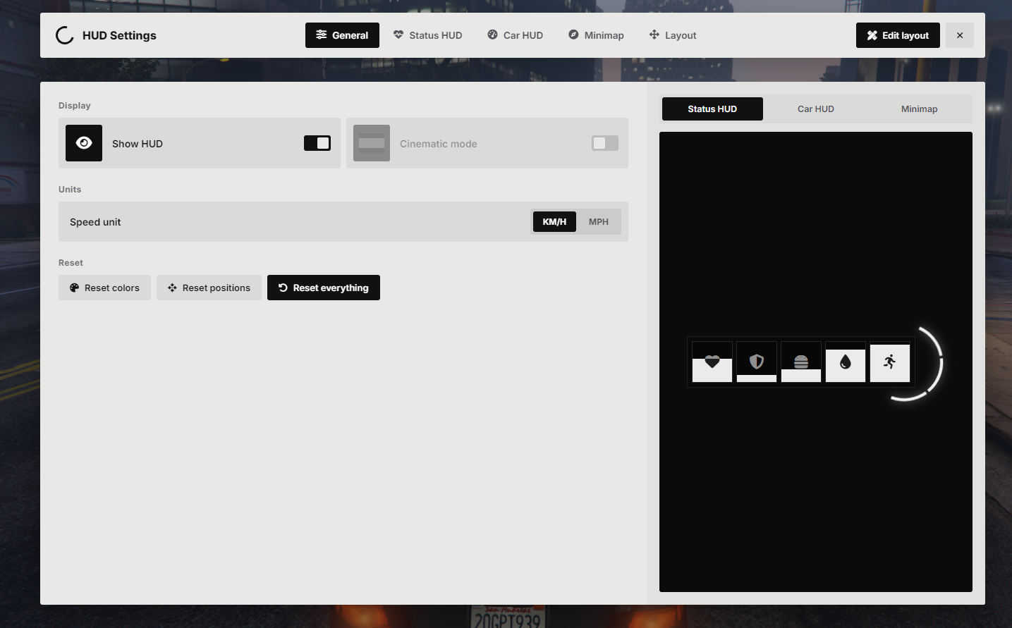 Hud InterFace