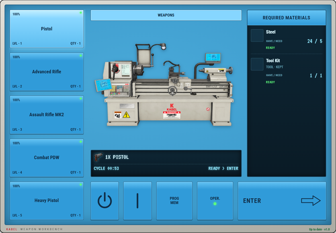 Advanced Crafting Tables for Fivem ESX, QBCore & Qbox