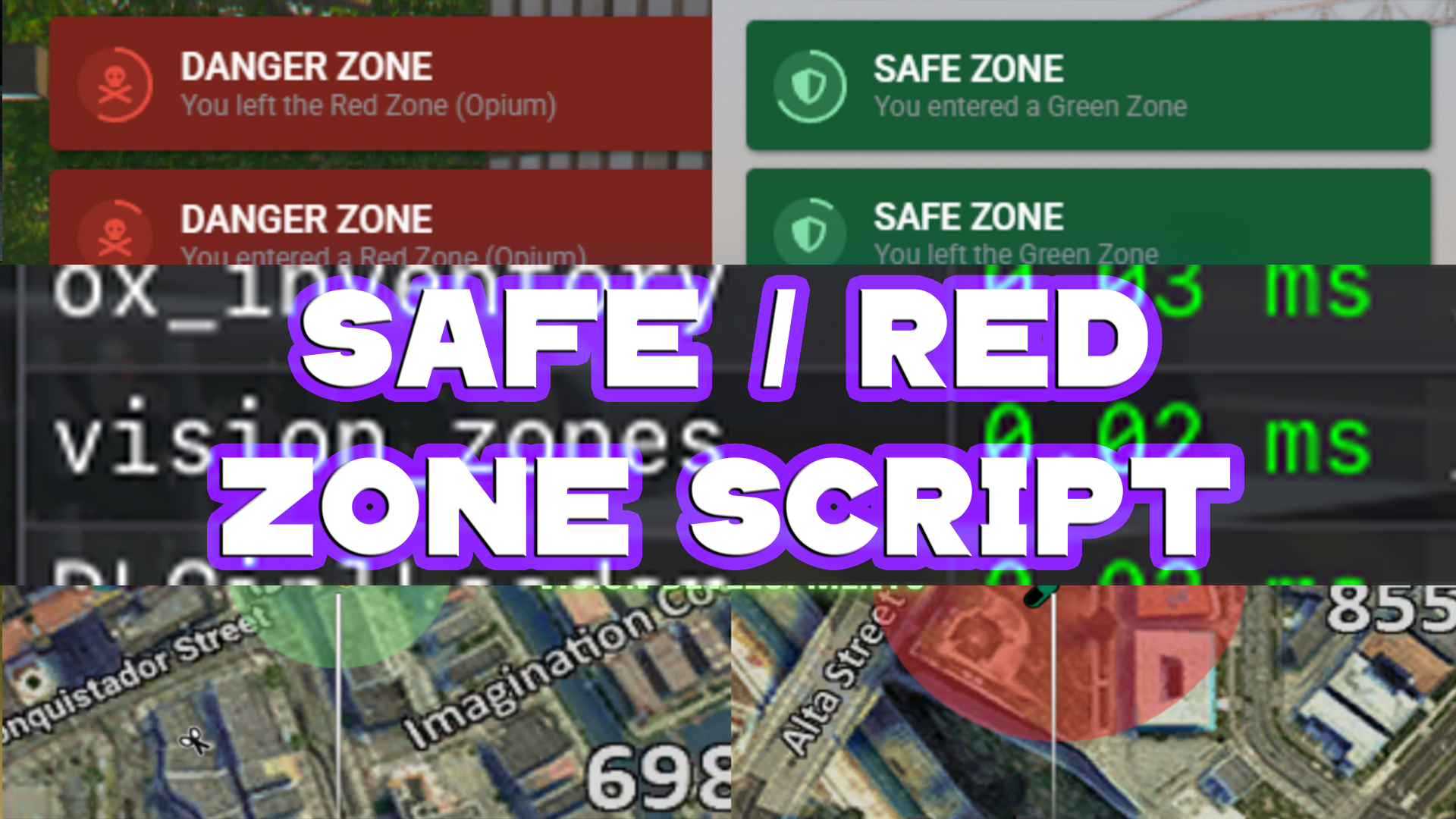 Safe Zone & Red Zone Script