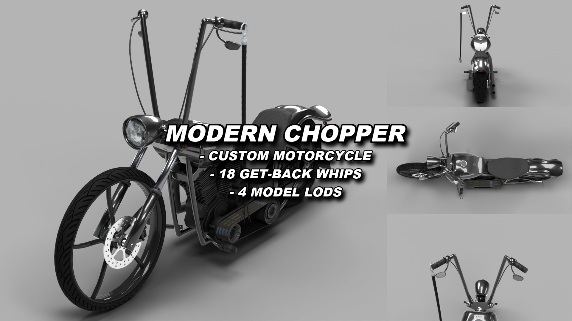 Modern Ape Hanger Chopper