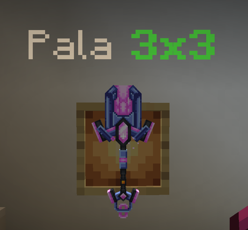 Pala 3X3 (CON TEXTURA)