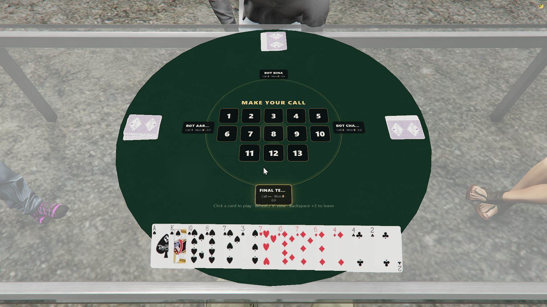 Callbreak — 3D Card Table (Escrow)