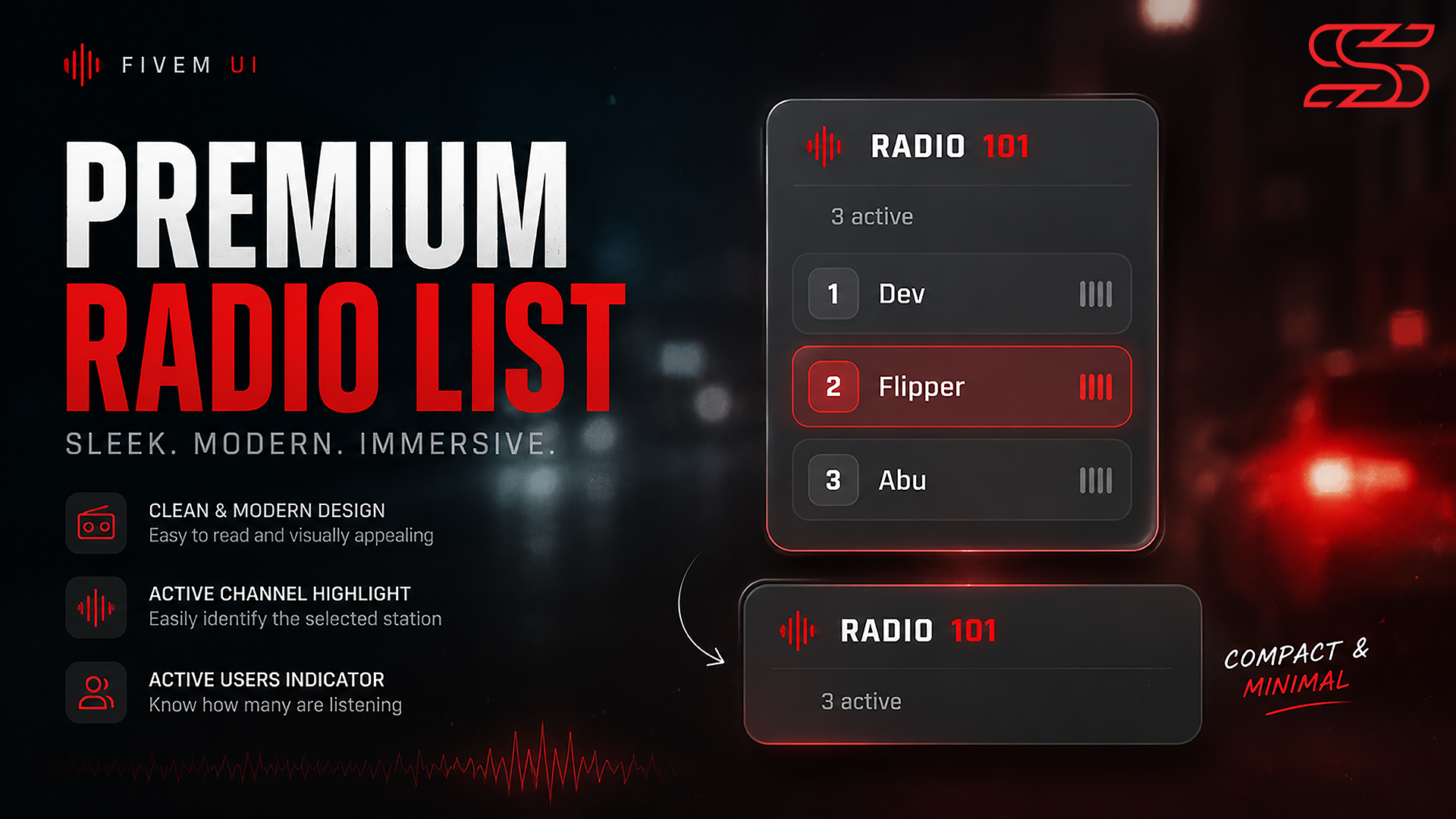 SCS Radio List
