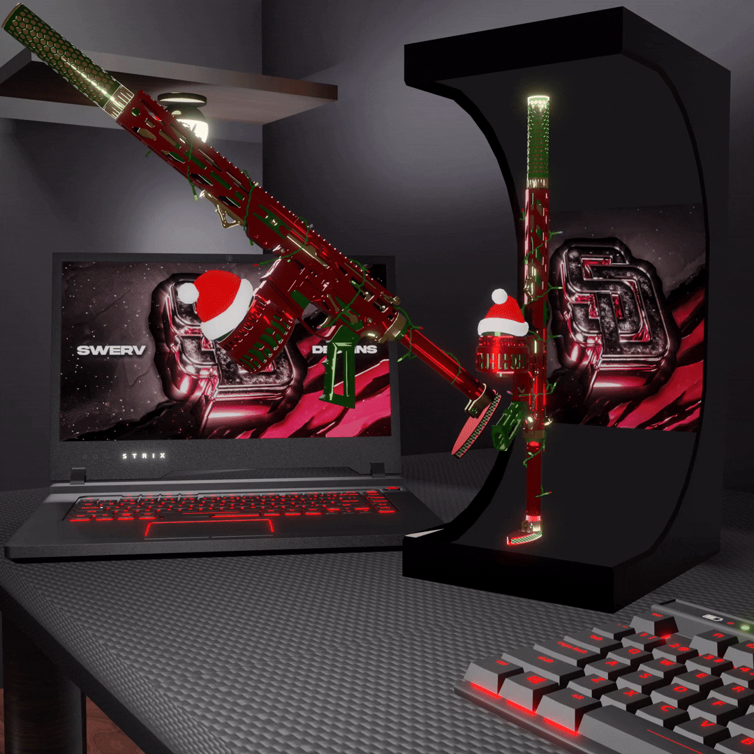 TACTICAL XMAS AR16 (ANIMATED)
