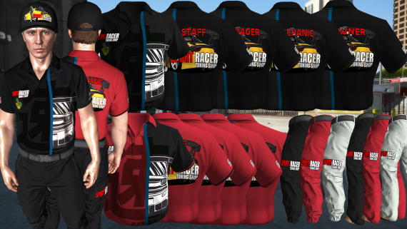 Sport Racer Uniform 3 [M+F]