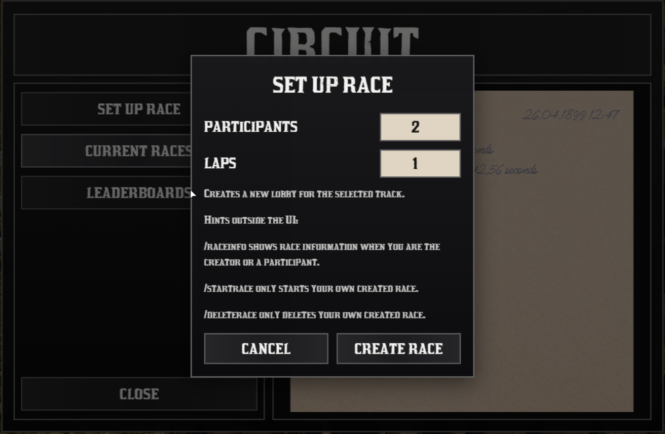 MF_Horserace  - a immersive Horserace Script with multiplayer races