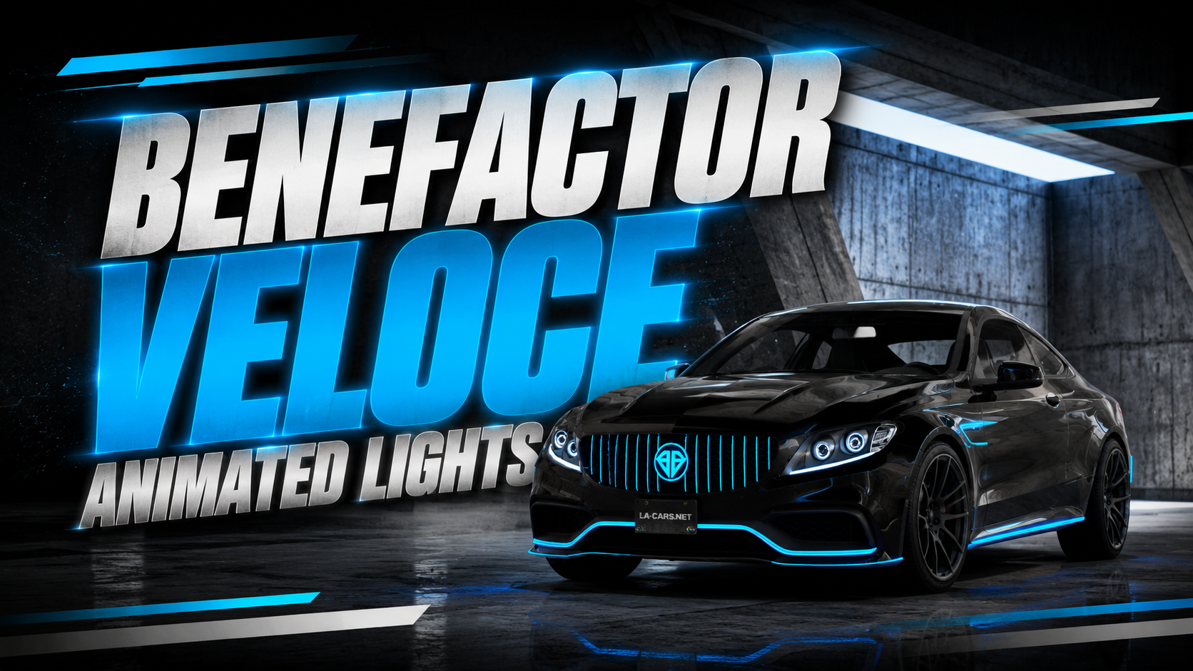 Benefactor Veloce Animated Lights - FiveM Vehicle Pack - Lore-friendly GTA V Lore-Friendly for roleplay servers