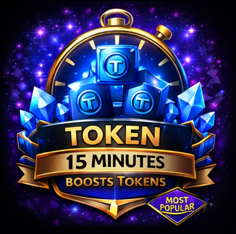 Token Booster - 15 Minutes