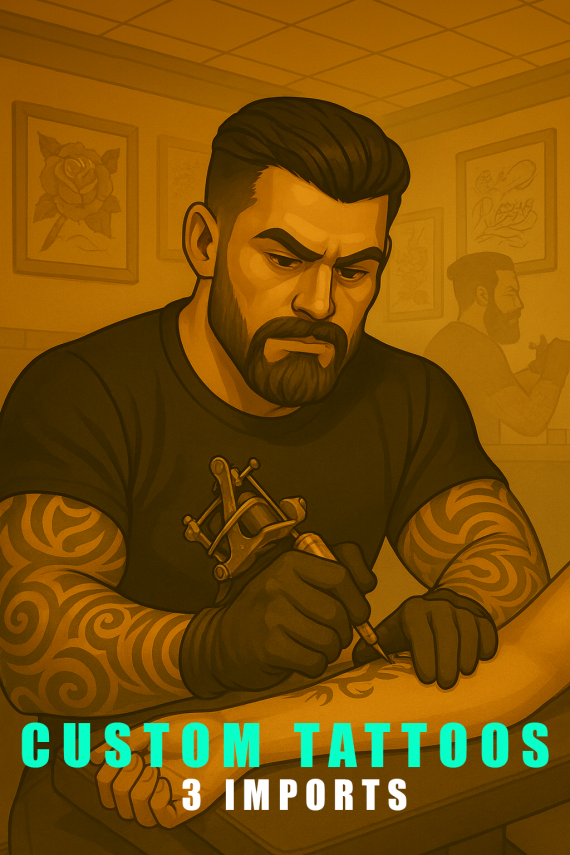 3 x Tattoo