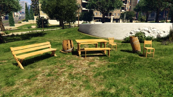Code & Poly Biergarten props DLC
