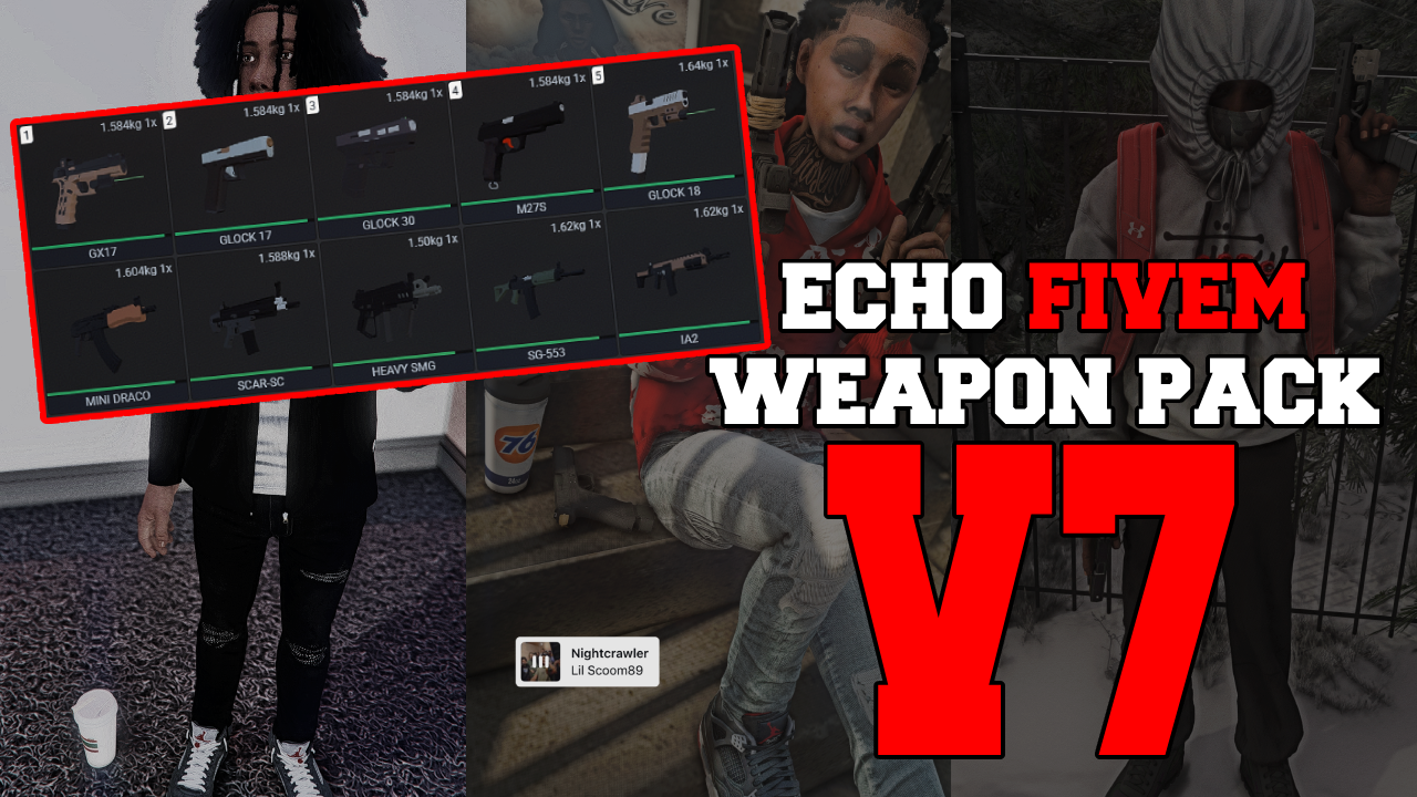 Echo Weapon Pack V7