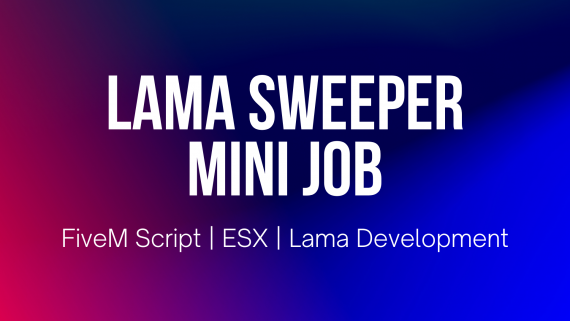 Sweeper mini job [ESX]