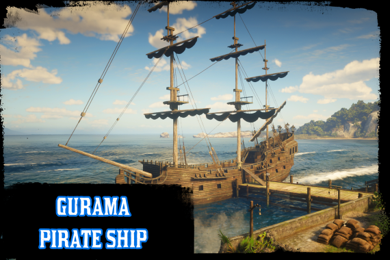 Guarma Pirate Ship