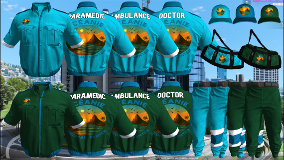 Océania Medical Paramedic Uniform