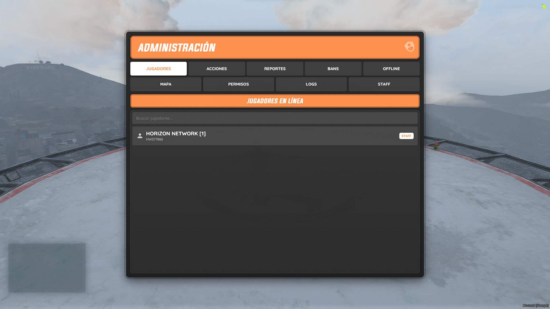 Horizon Admin