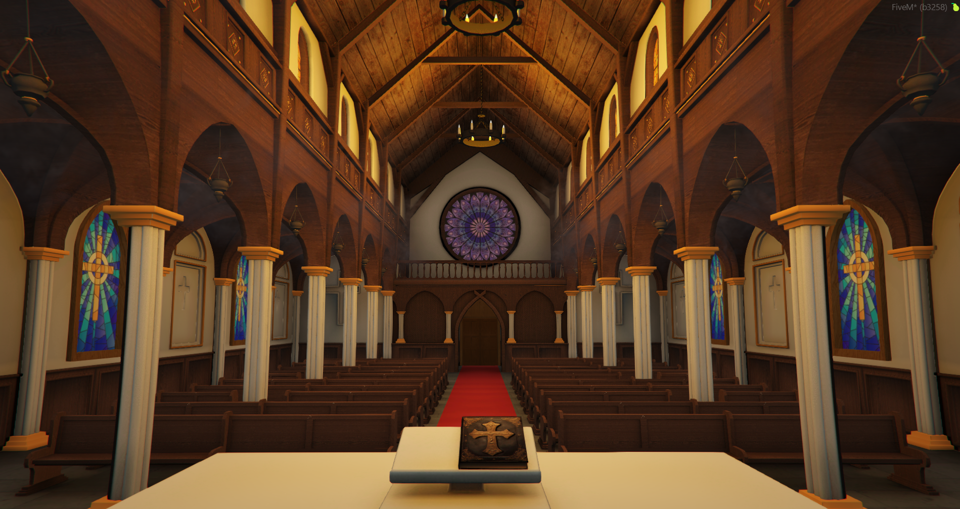[The White Church]mlo interior exterior