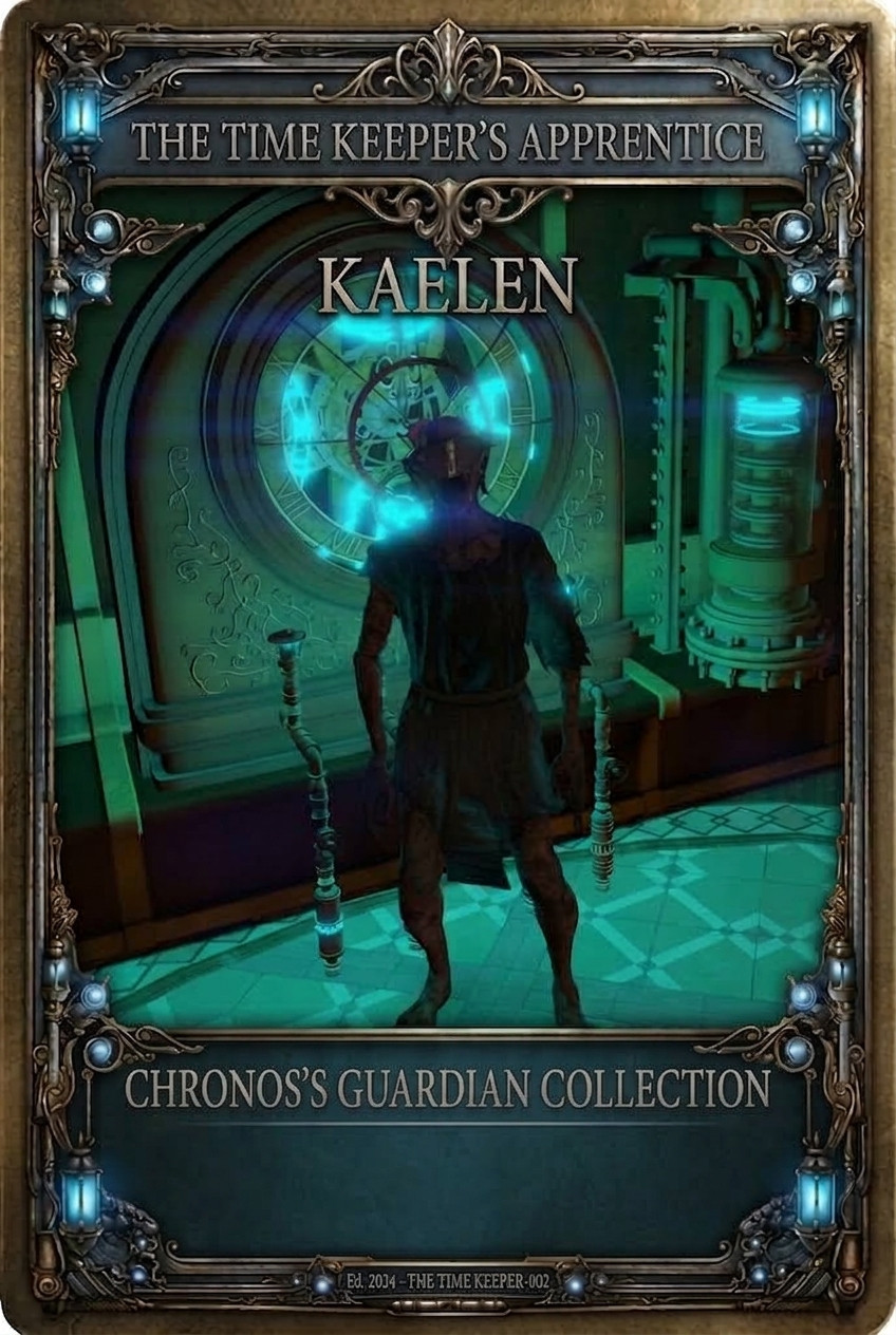 ⏳ Kaelen – The Time Keeper’s Apprentice ⏳