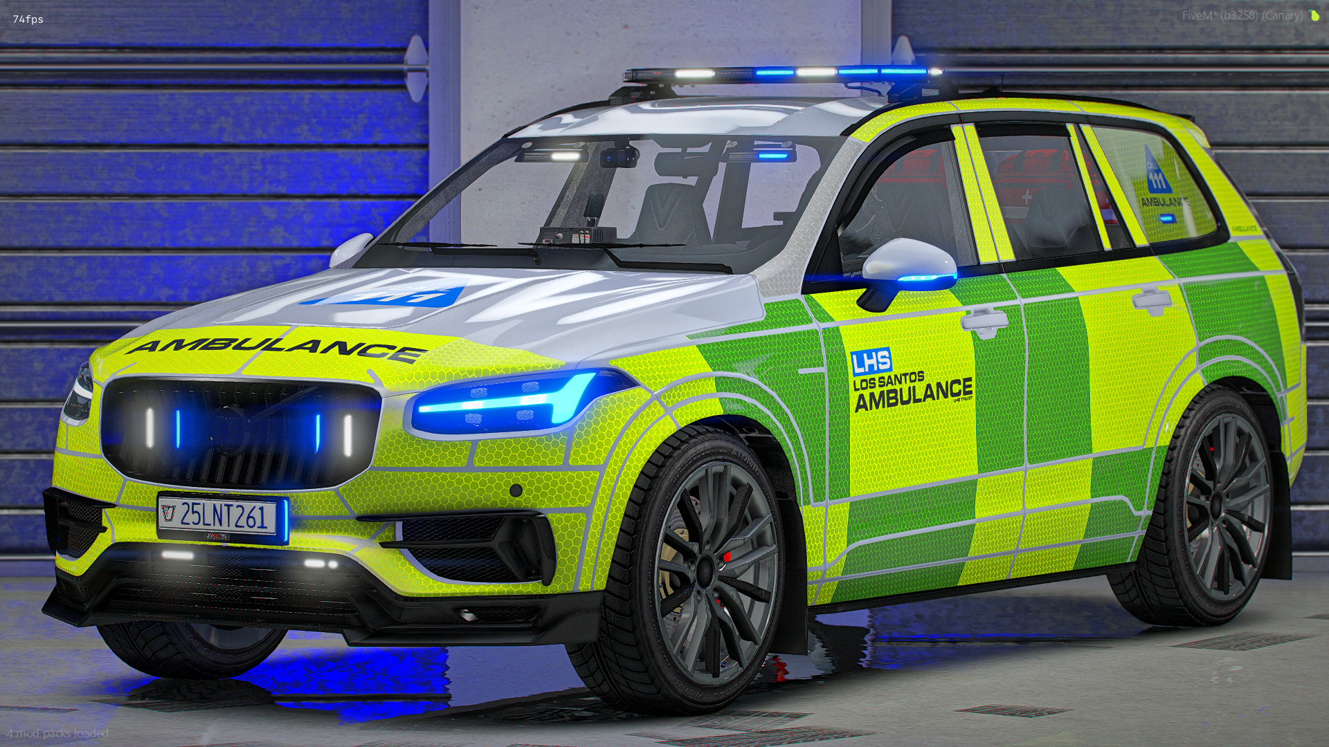 Vulcar VX90R (UK) Ambulance  (Non -ELS)