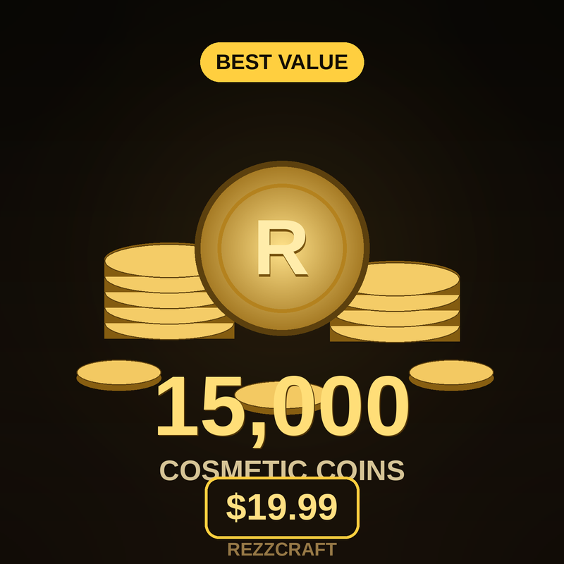 15,000 Cosmetic Coins