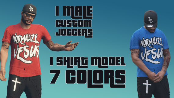 Normalize Jesus Male Clothing Package [FREE]