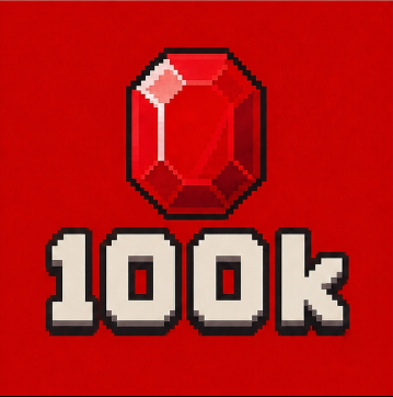 100000 Rubies