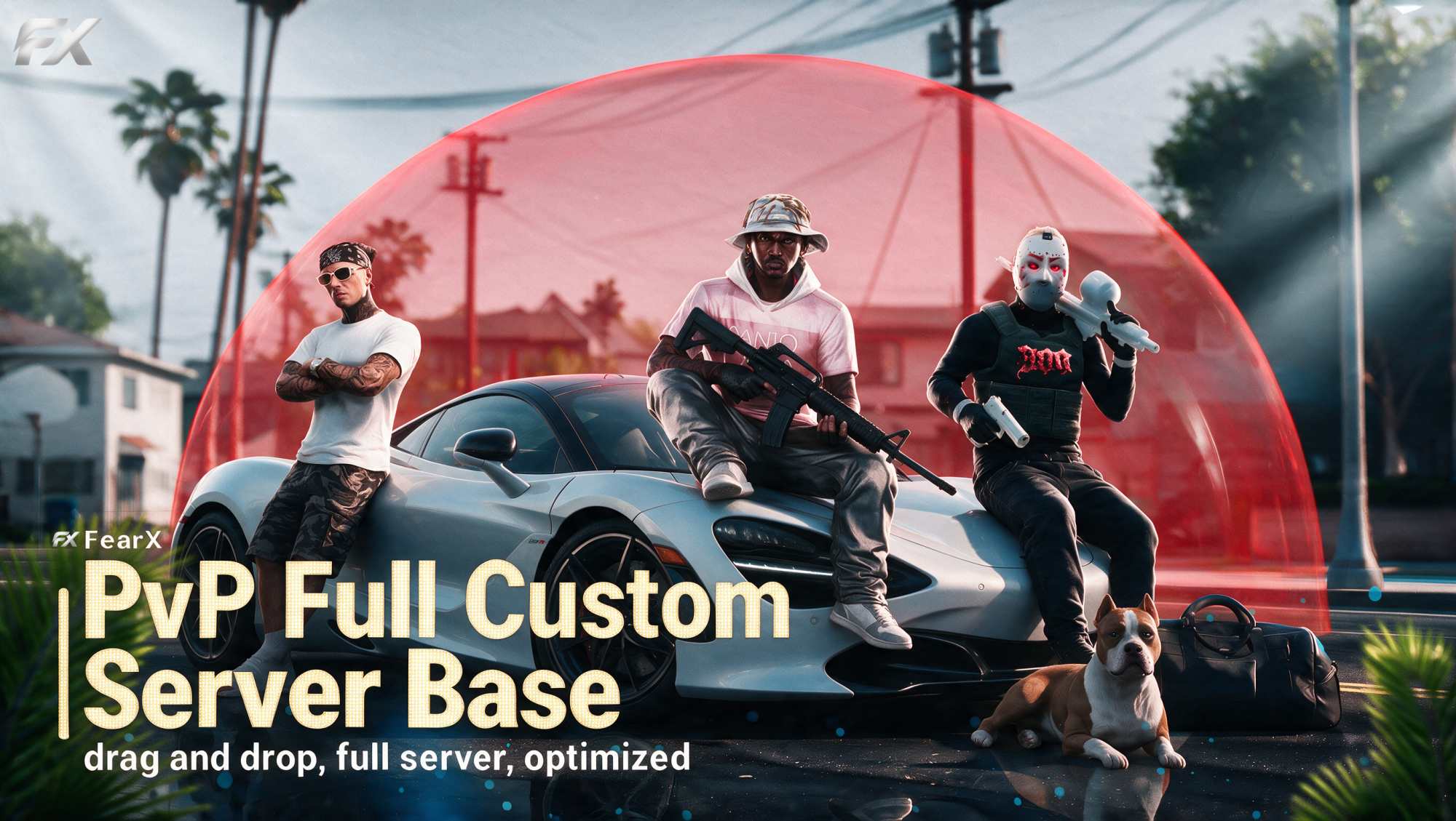 Complete PvP Server Base (One Time)
