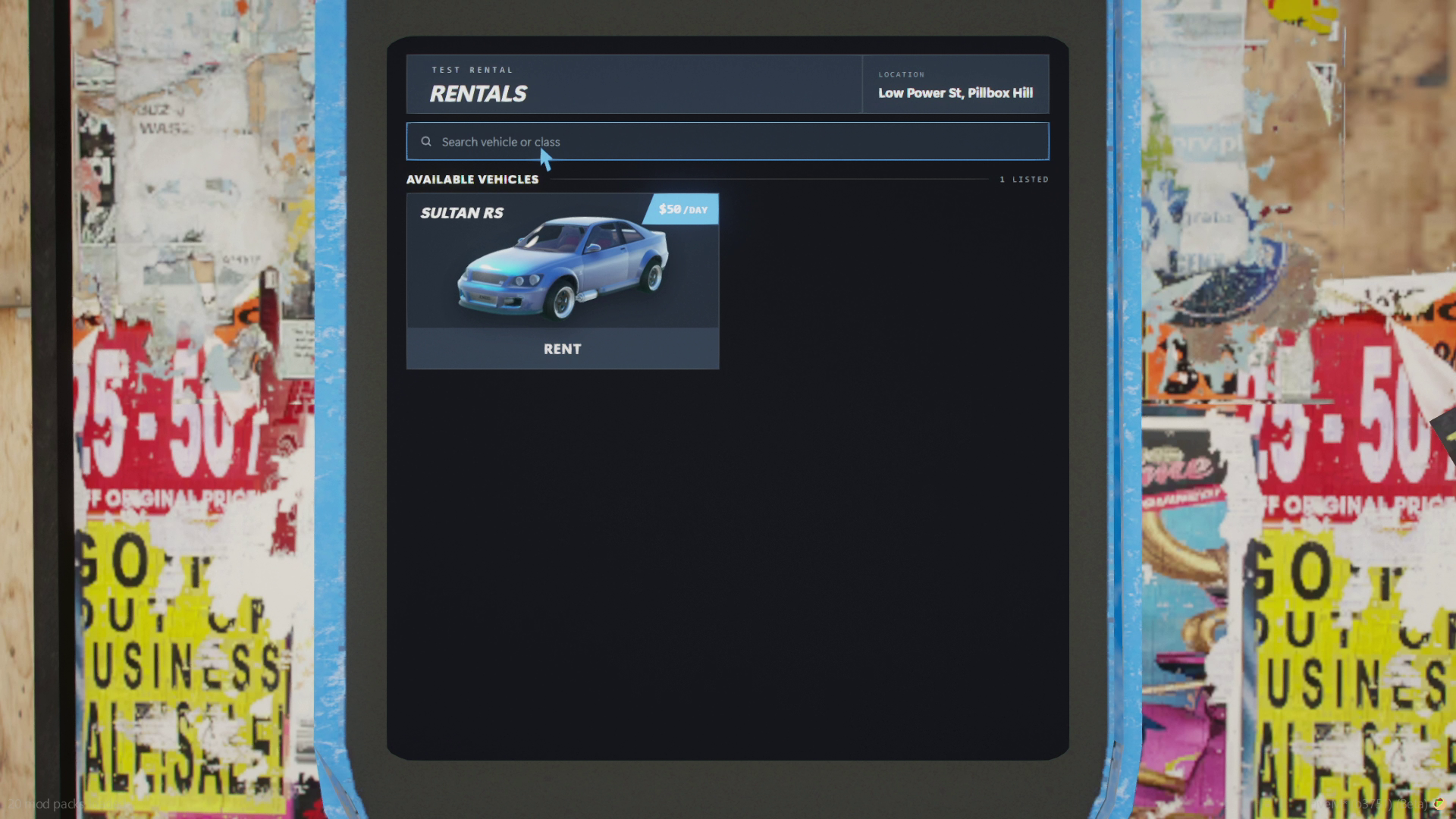 Rental