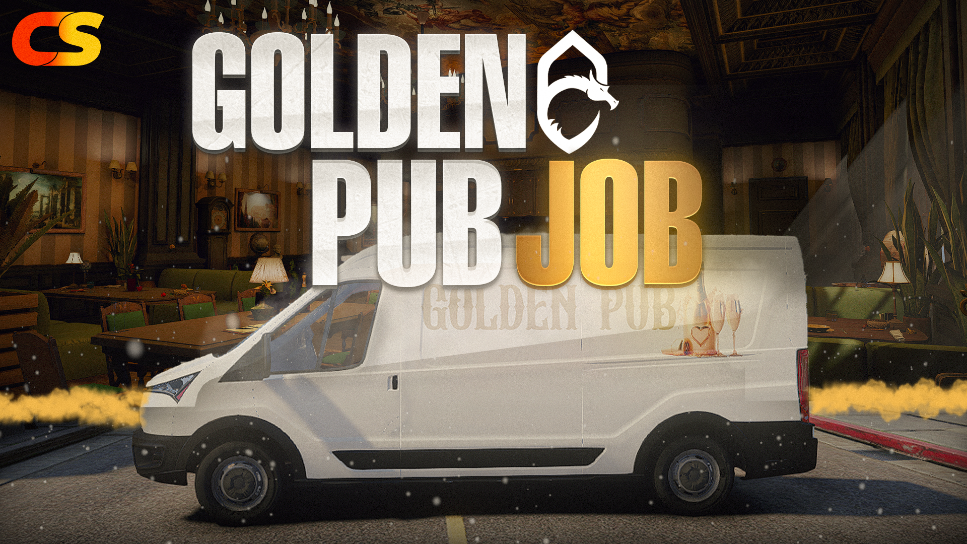 [GOLDEN PUB JOB] QBCORE QBOX ESX { SCRIPT}