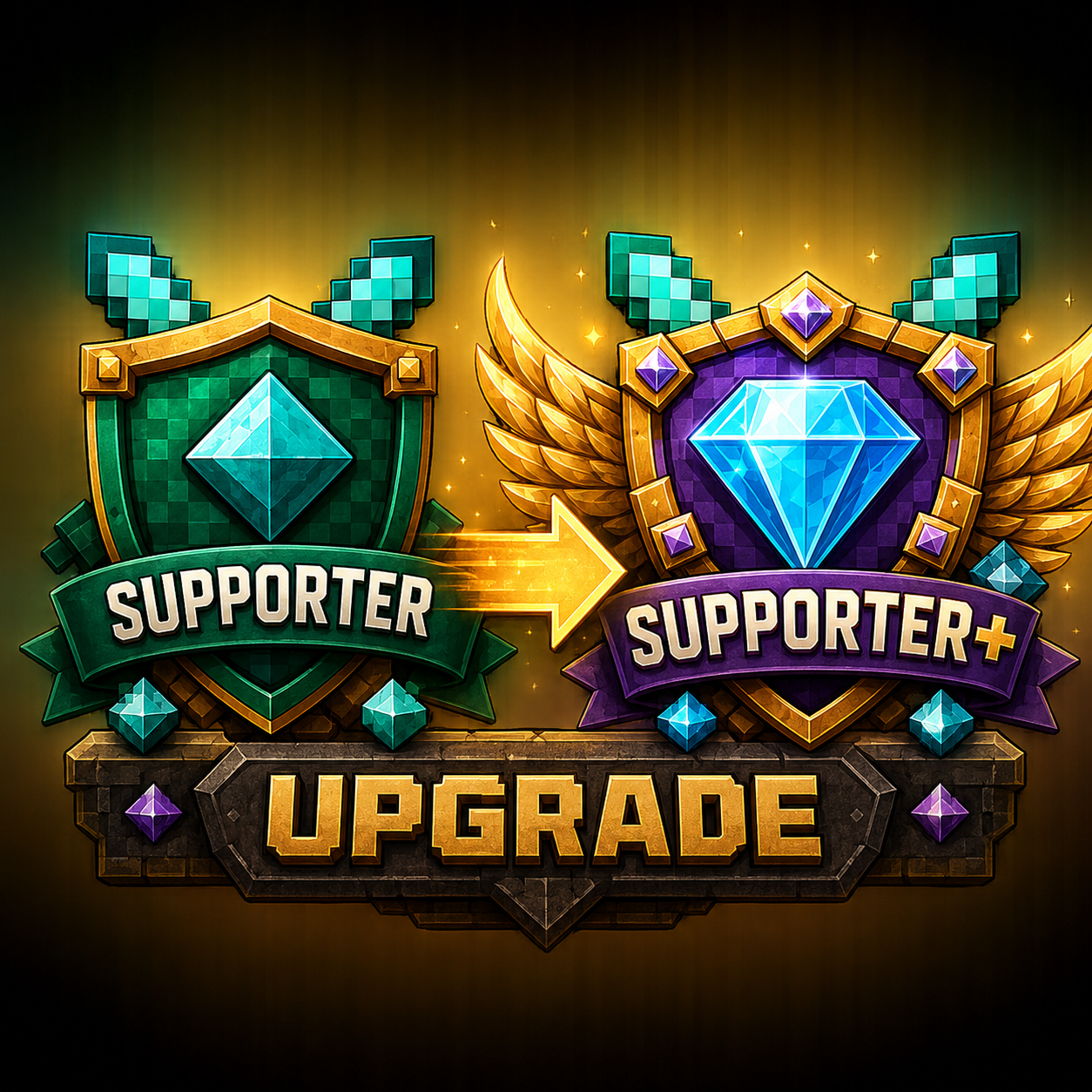 Supporter plus(+) upgrade