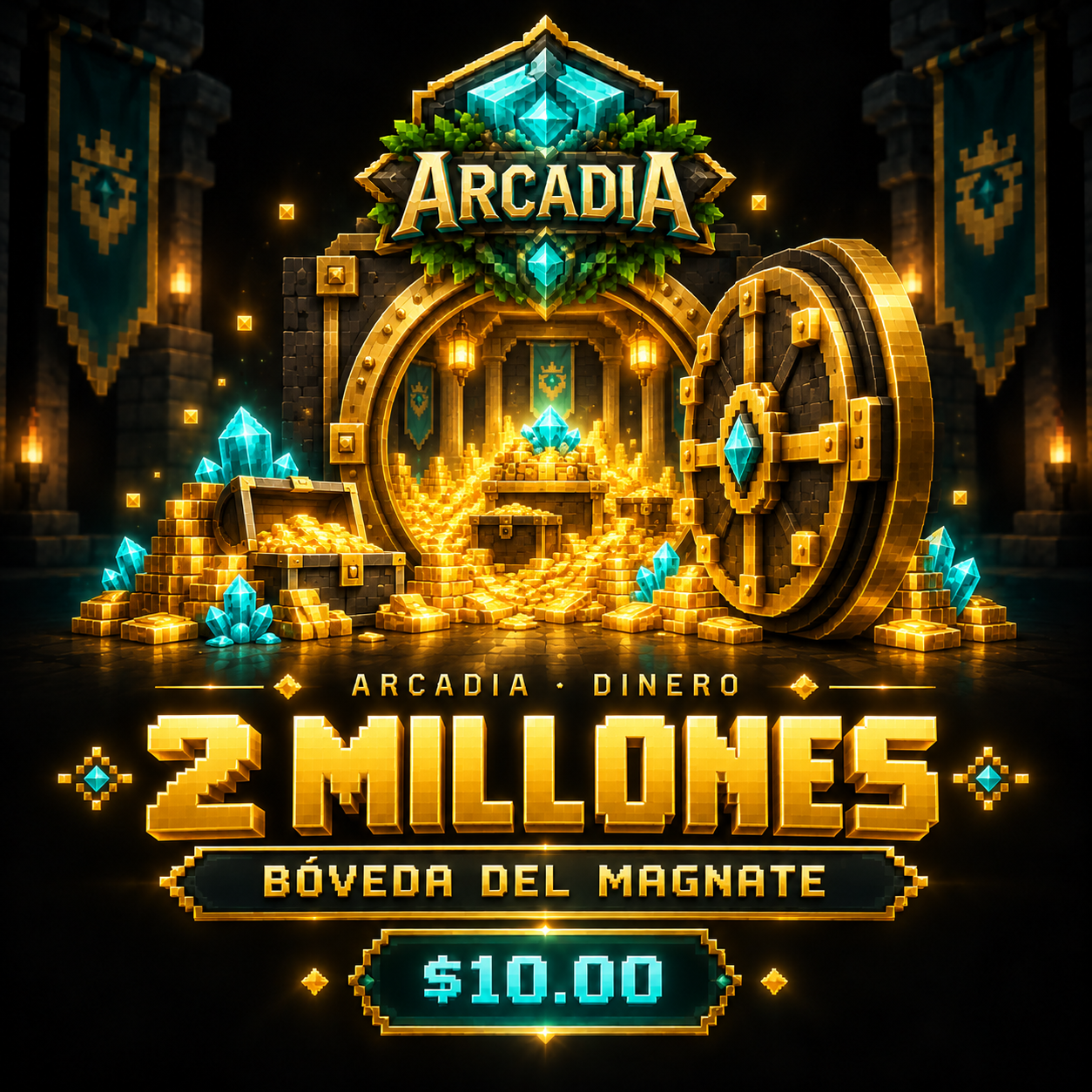 2 millones · Bóveda del Magnate