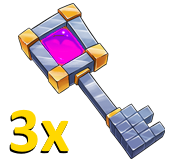 3x Epic Crate Key
