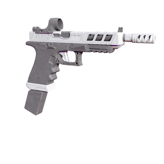 Glock 34 (chrome slide)
