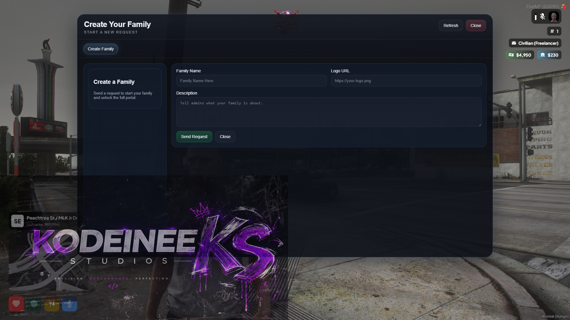 Advanced Family Portal V2 [ESX QB QBOX]
