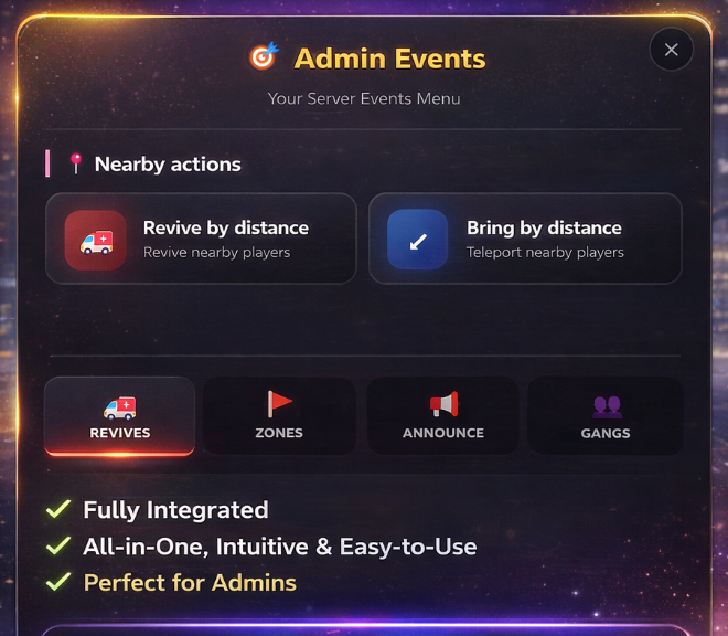 [QBX] Events Menu