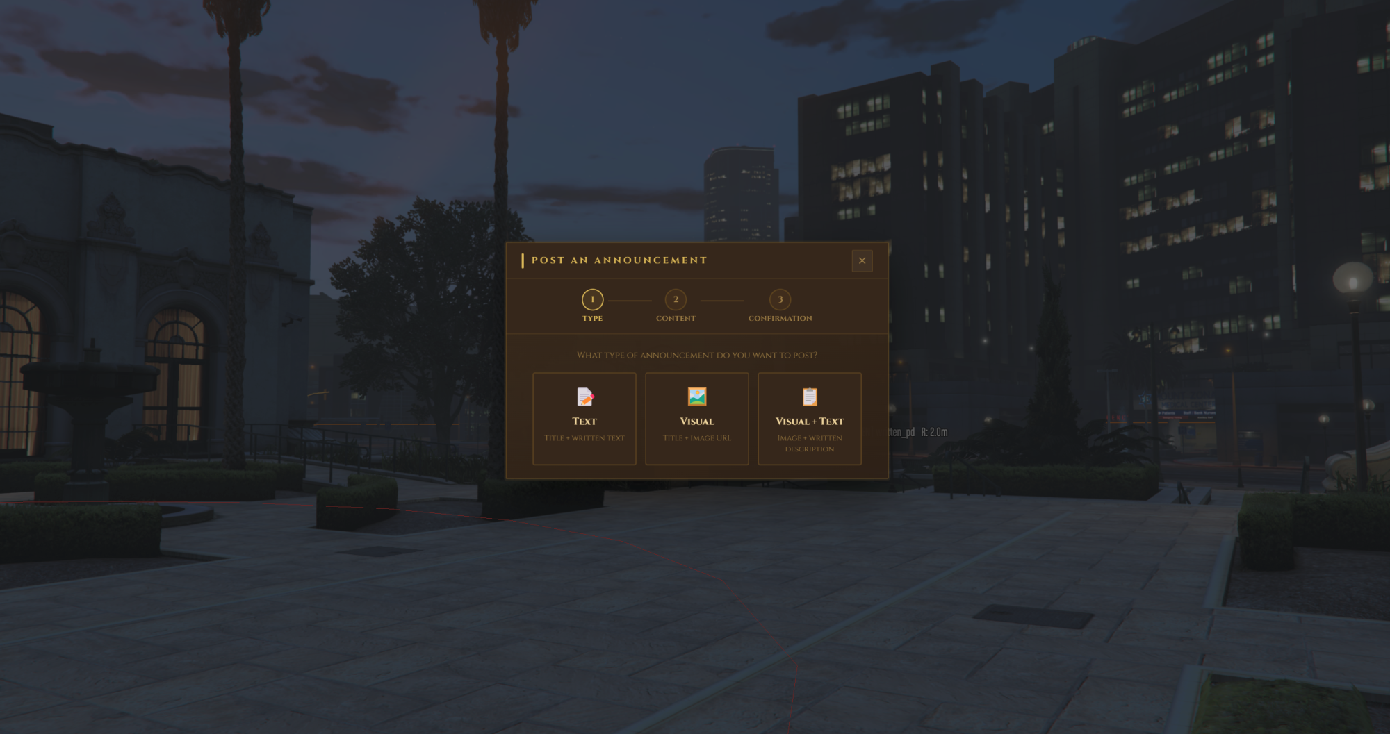Announce Board