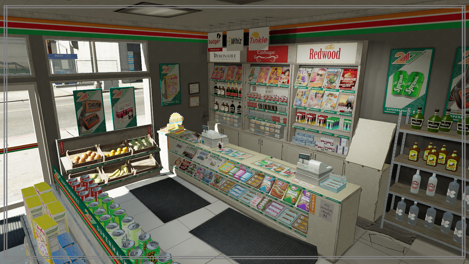 24/7 Shop Interior Redesign