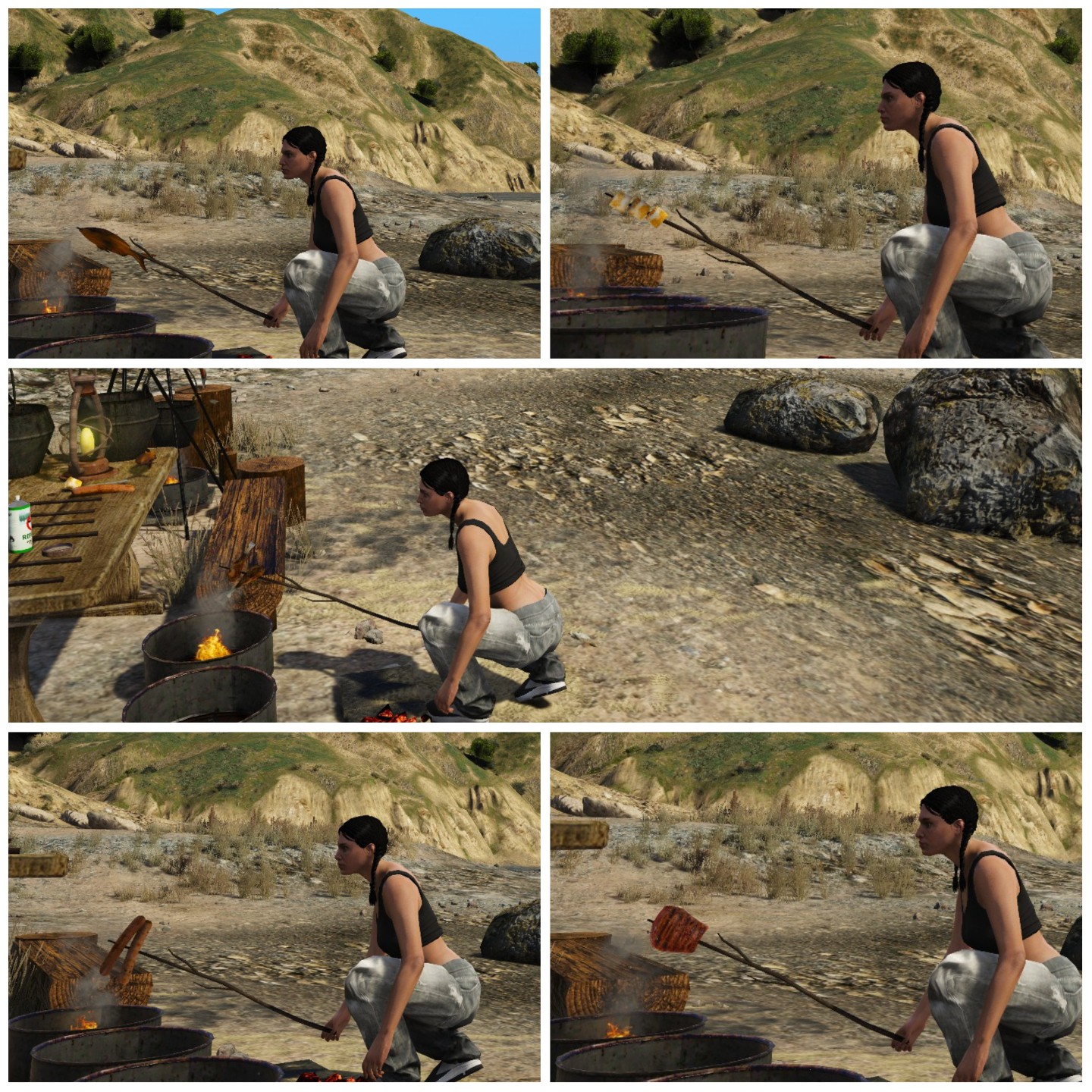 Camping props