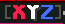 Red White and Blue XYZ Tag
