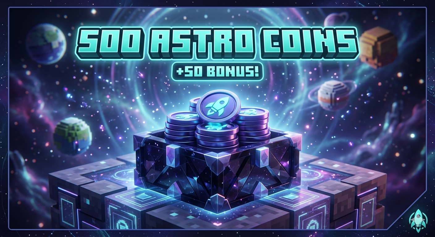 500 Astro Coins (+50 Bonus!)
