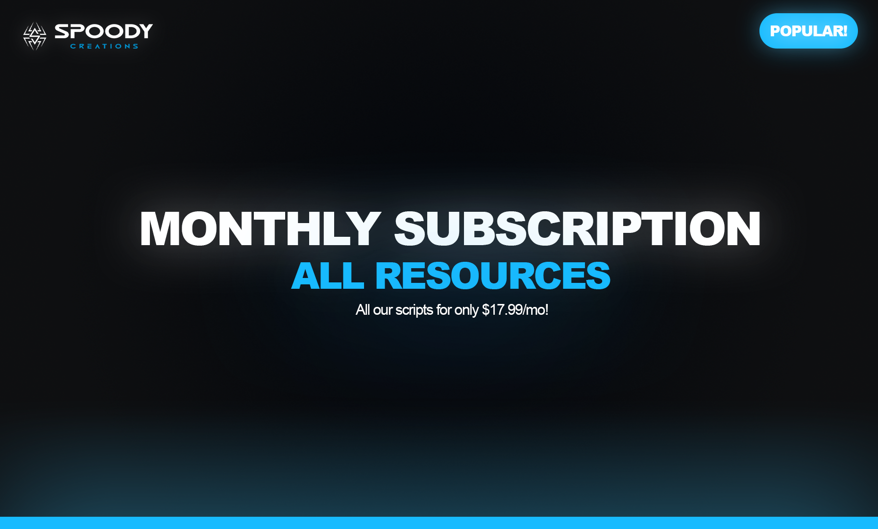 Monthly Subscription