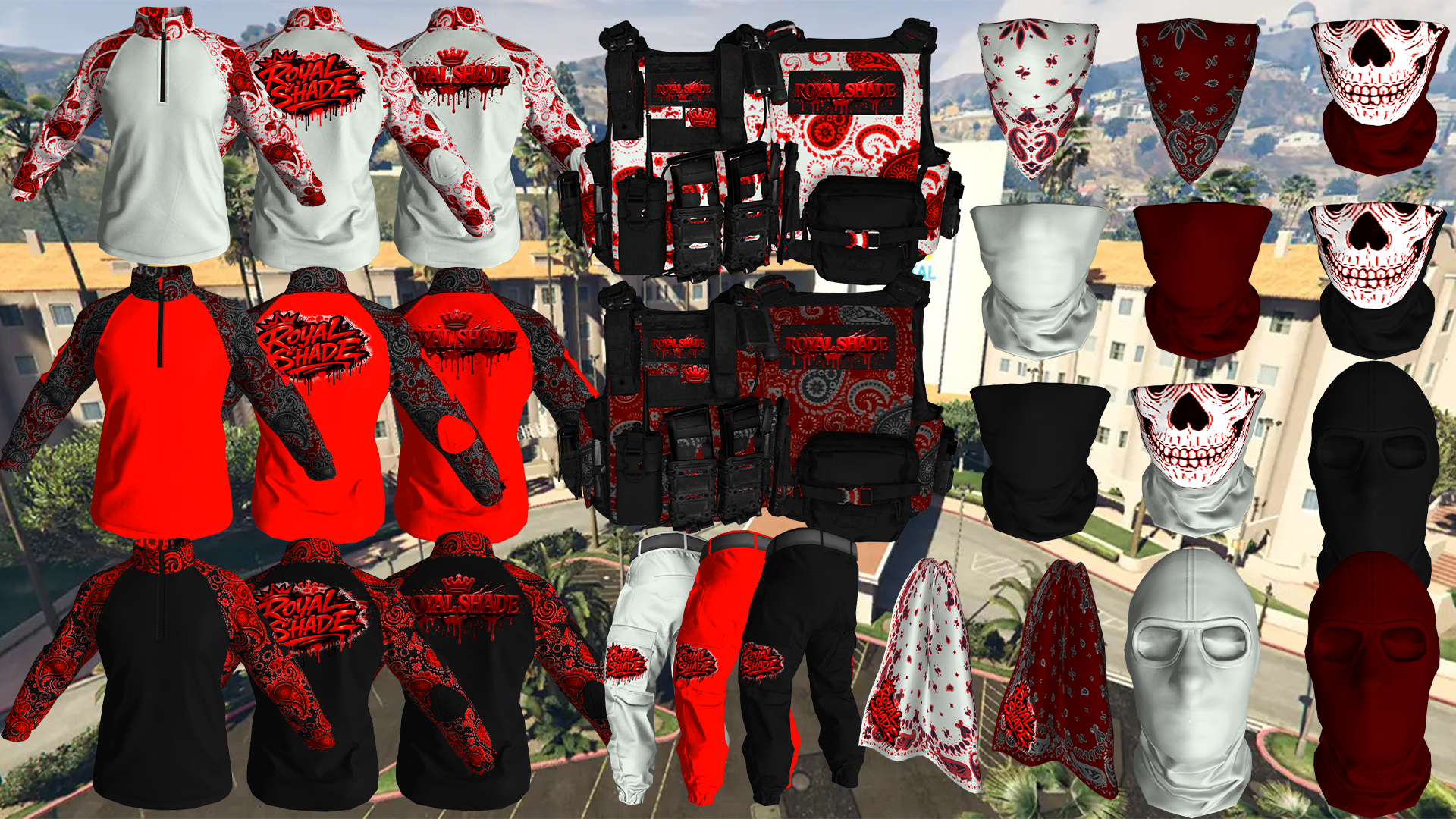 Royal Shade StrikeTeam Clothing Uniform 1 [M+F] FiveM