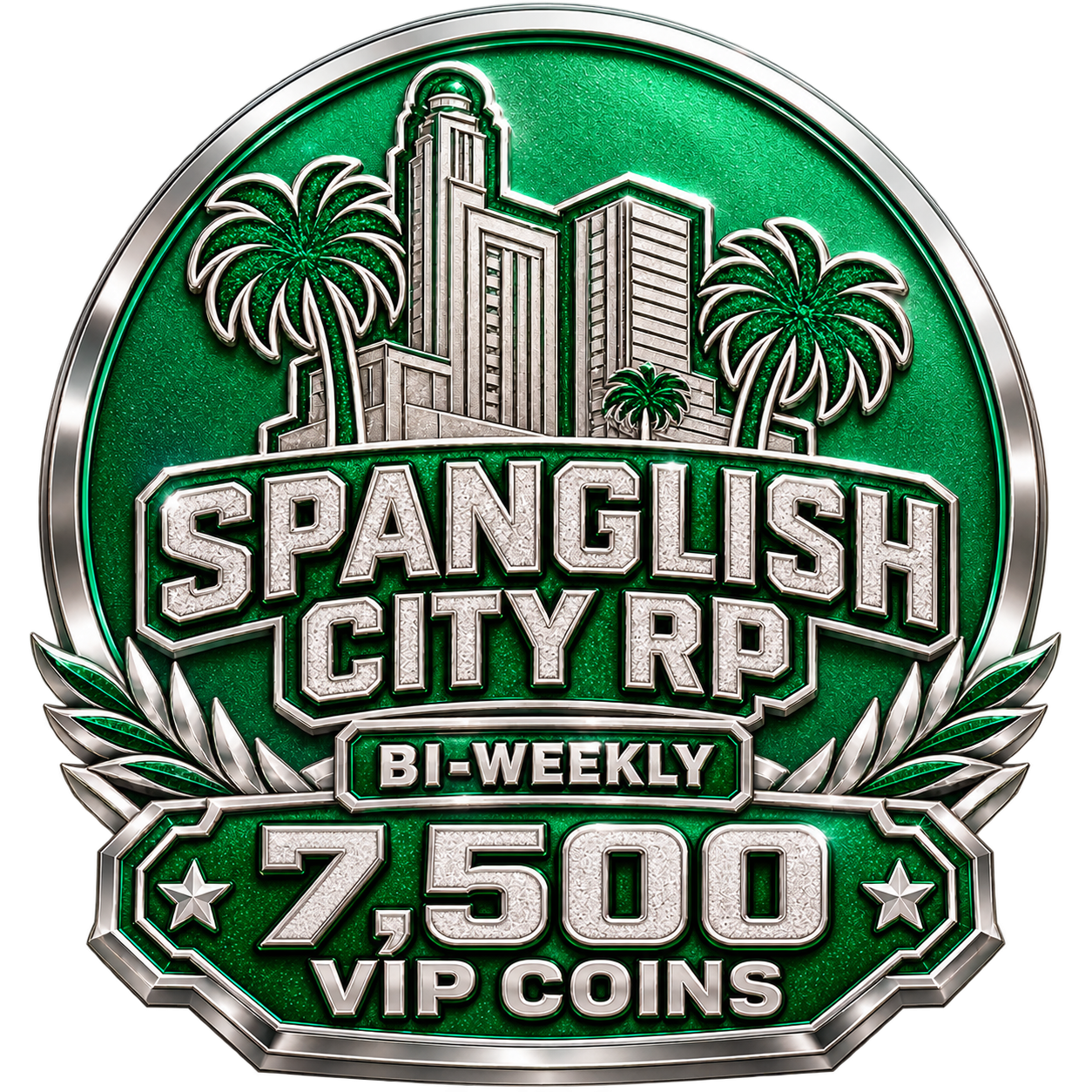 Bi-Weekly VIP Coins | Elite | 7,500 Coins
